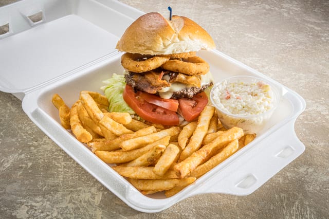 Massive Double Meat Burger.