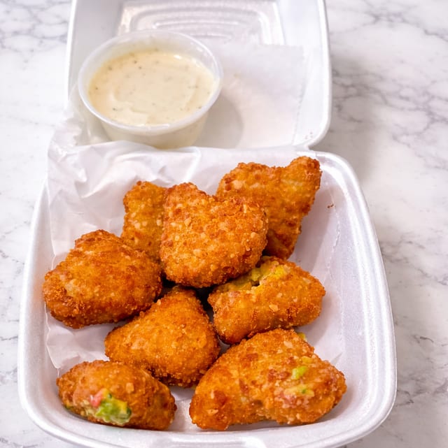 Broccoli & Cheese Bites.