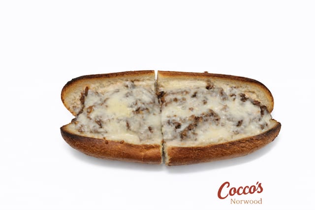 Cocco's Cheese Steak.