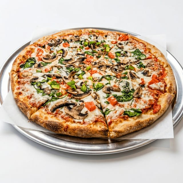 Vegetable Pizza.