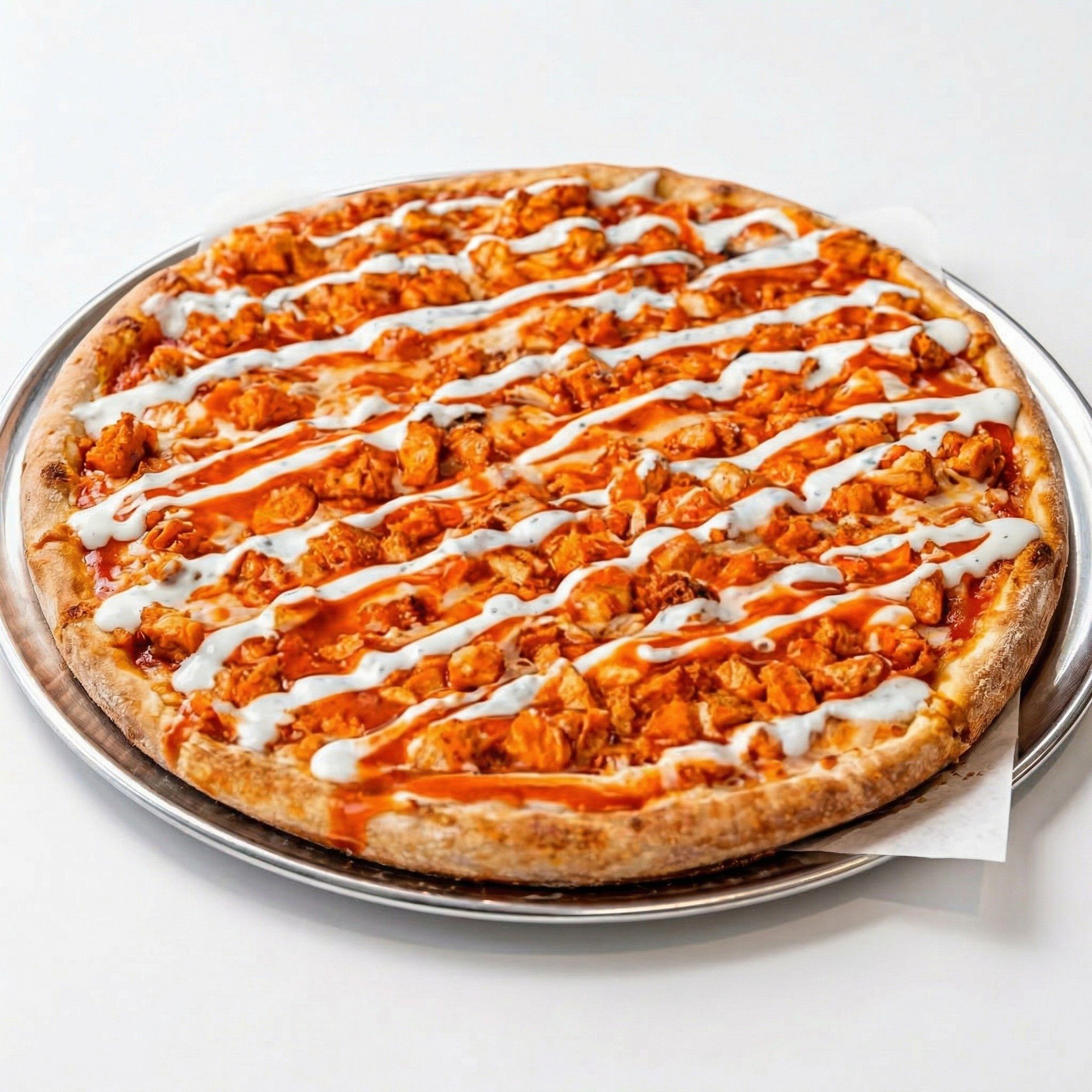 Buffalo Chicken Pizza.
